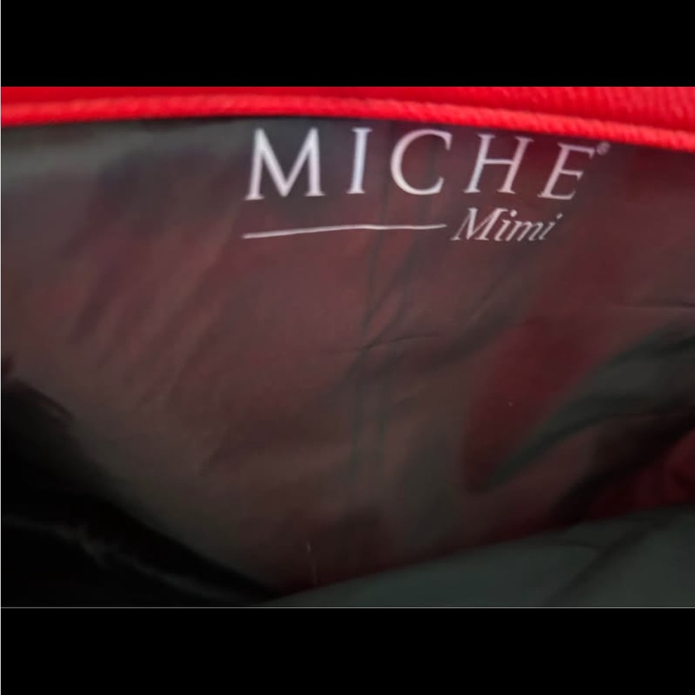 Miche Vibrant Red and Black Handbag